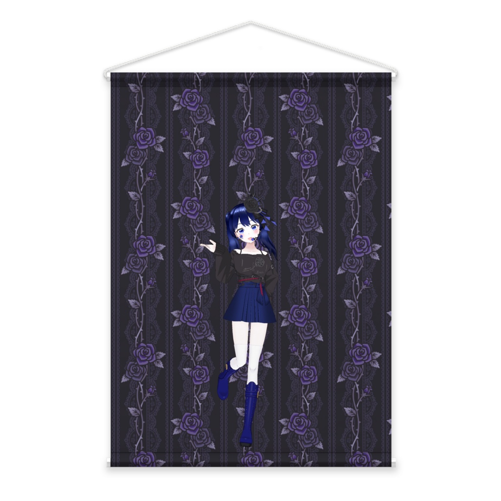 【有栖 儚叶】3月生誕祭記念日-タペストリー-G0142