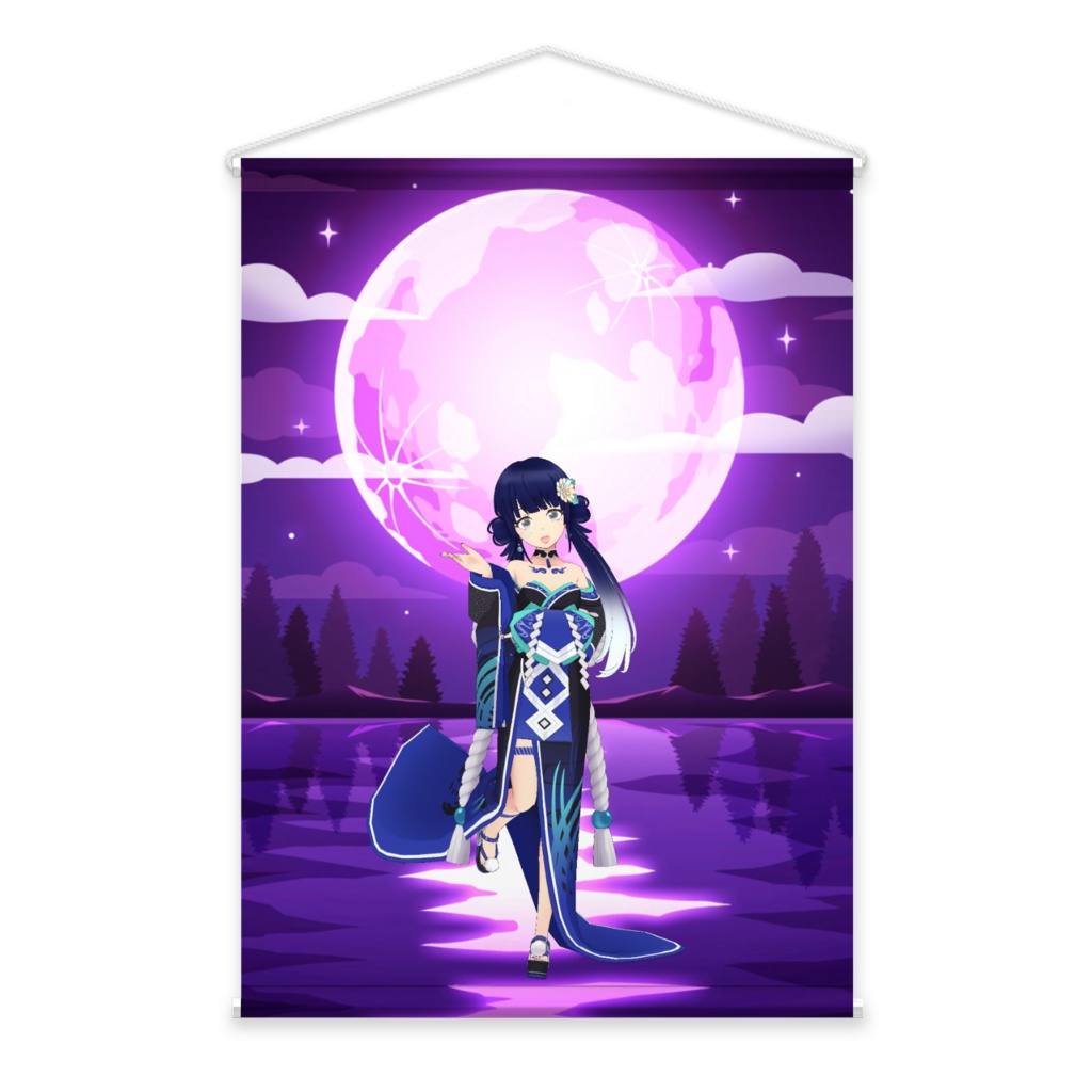 【popo】3月生誕祭記念日-タペストリー-G0134