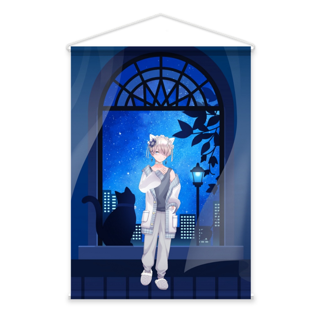 【★縁 カイラ.°】3月生誕祭記念日-タペストリー-G0132