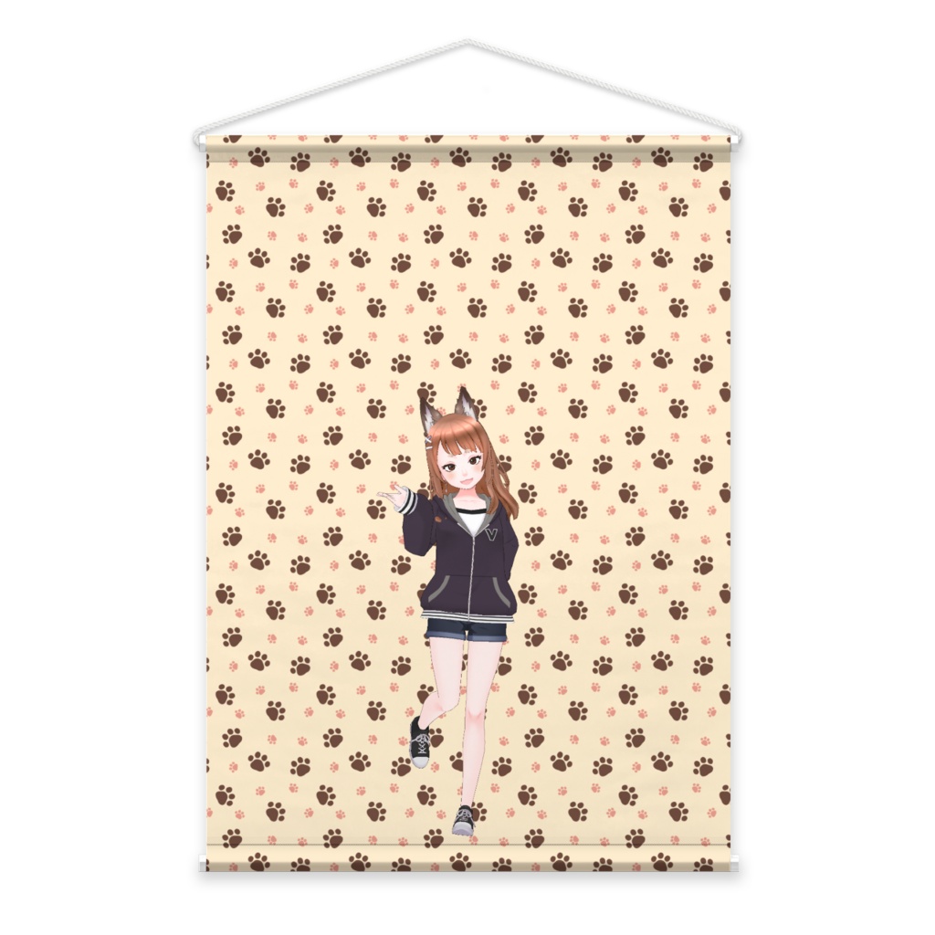 【まな柴】3月生誕祭記念日-タペストリー-G0131