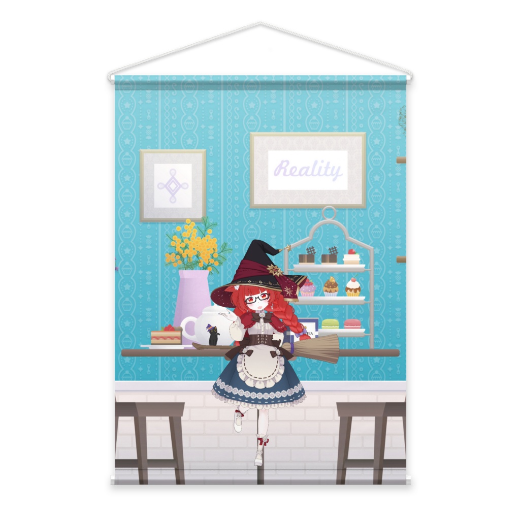 【わげしゃ໒꒱】3月生誕祭記念日-タペストリー-G0128