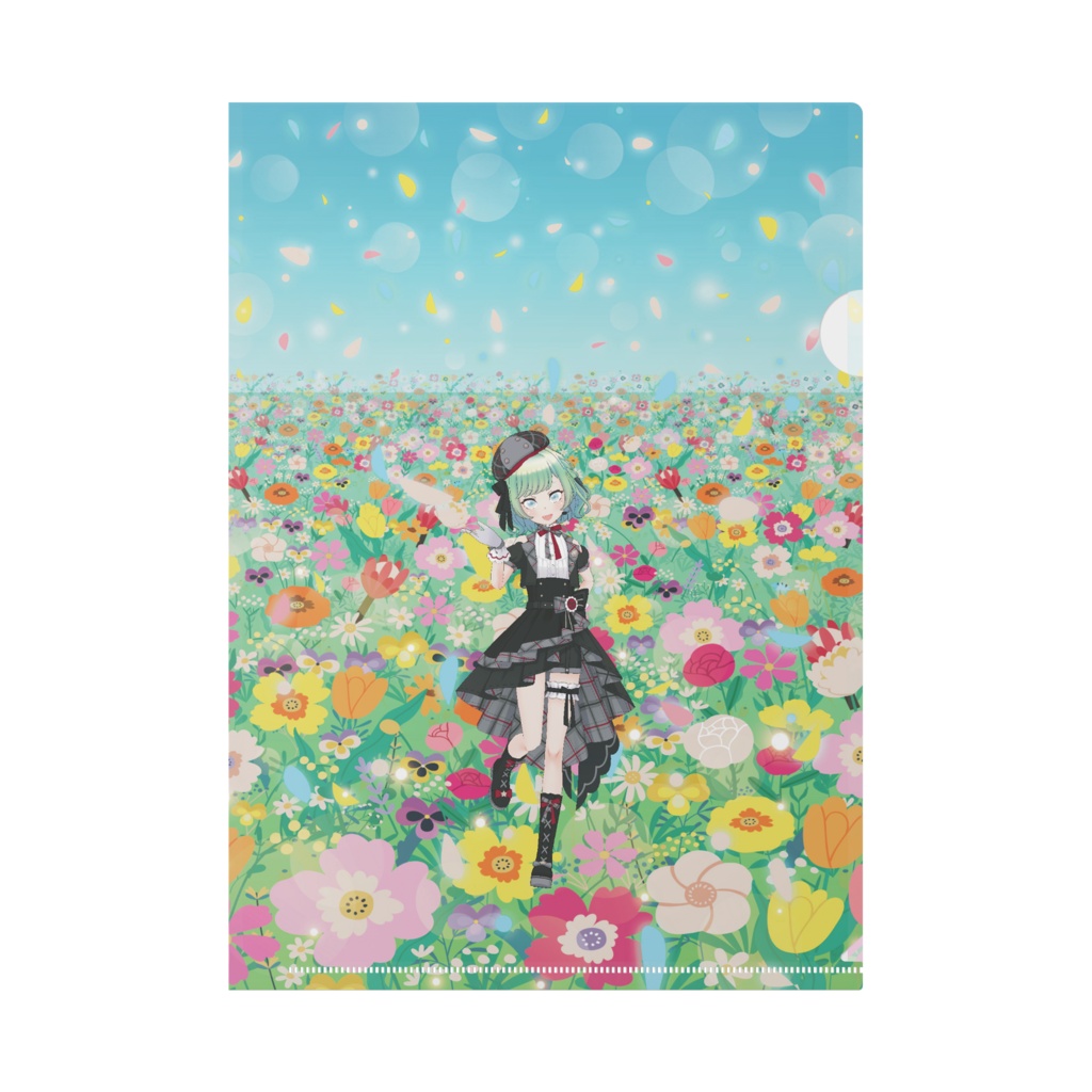 【紫水 摩琴】3月生誕祭記念日-クリアファイル-G0116