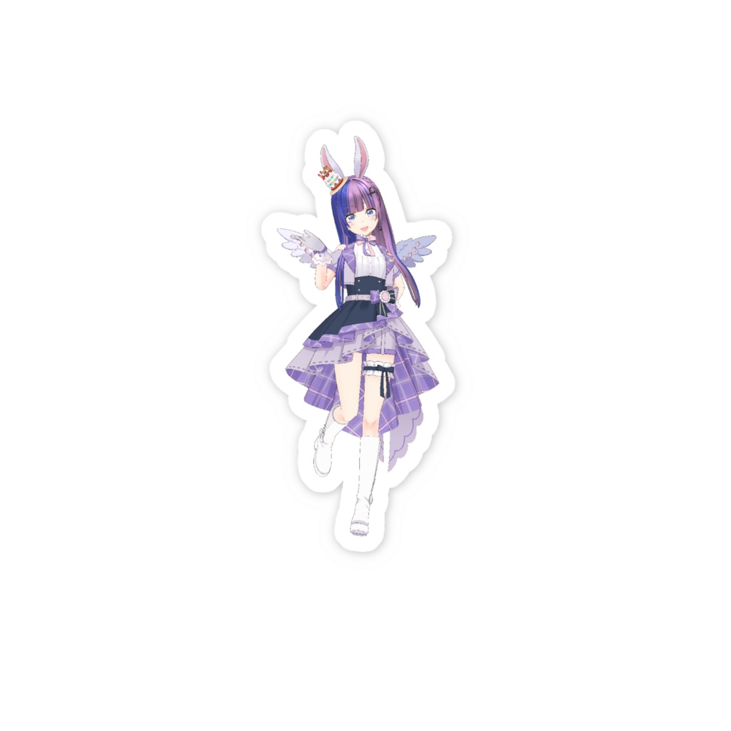 【美沙】3月生誕祭記念日-スマホステッカー-G0111
