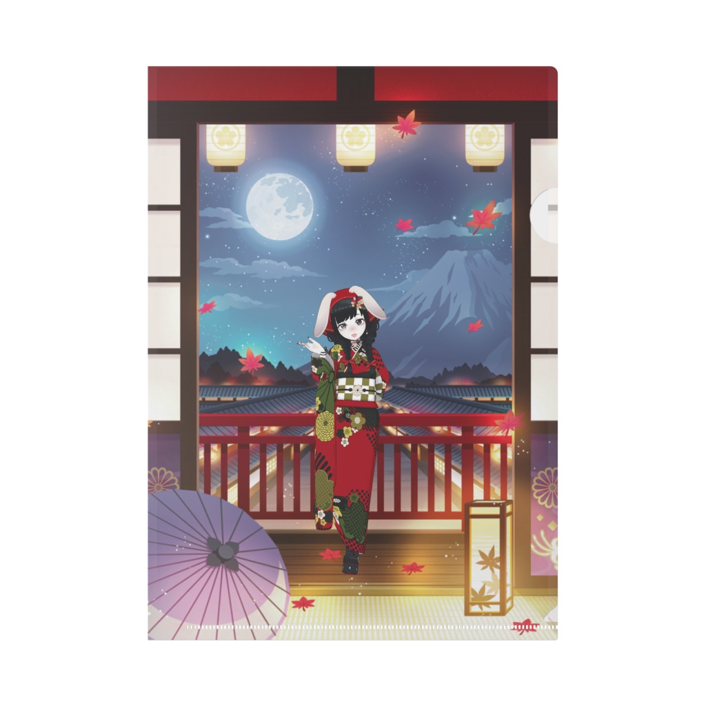 【む ち】3月生誕祭記念日-クリアファイル-G0107
