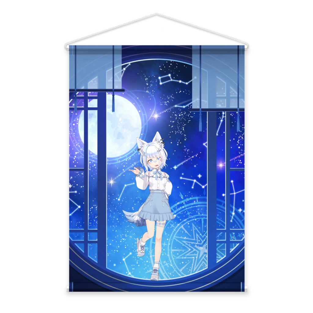 【狛亜てぃお】3月生誕祭記念日-タペストリー-G0104