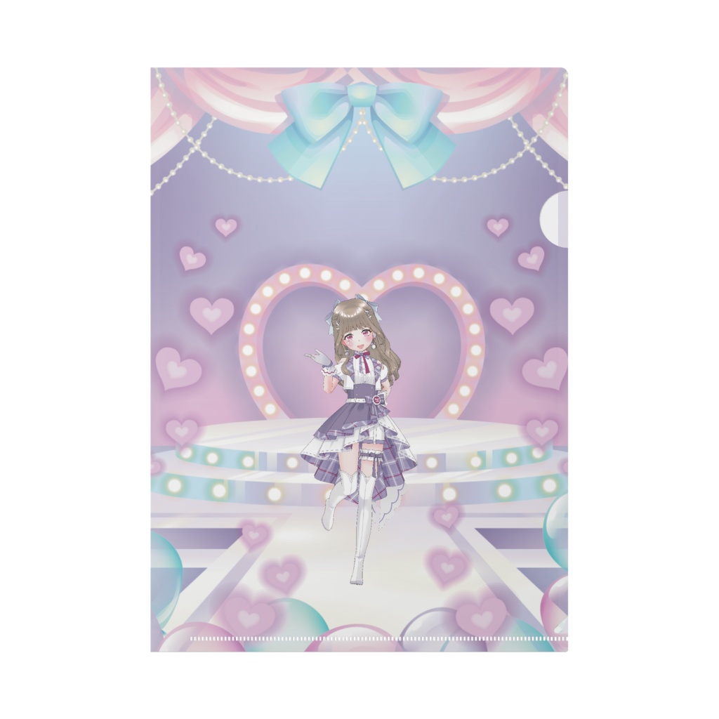 【柚月ゆな】3月生誕祭記念日-クリアファイル-G0103