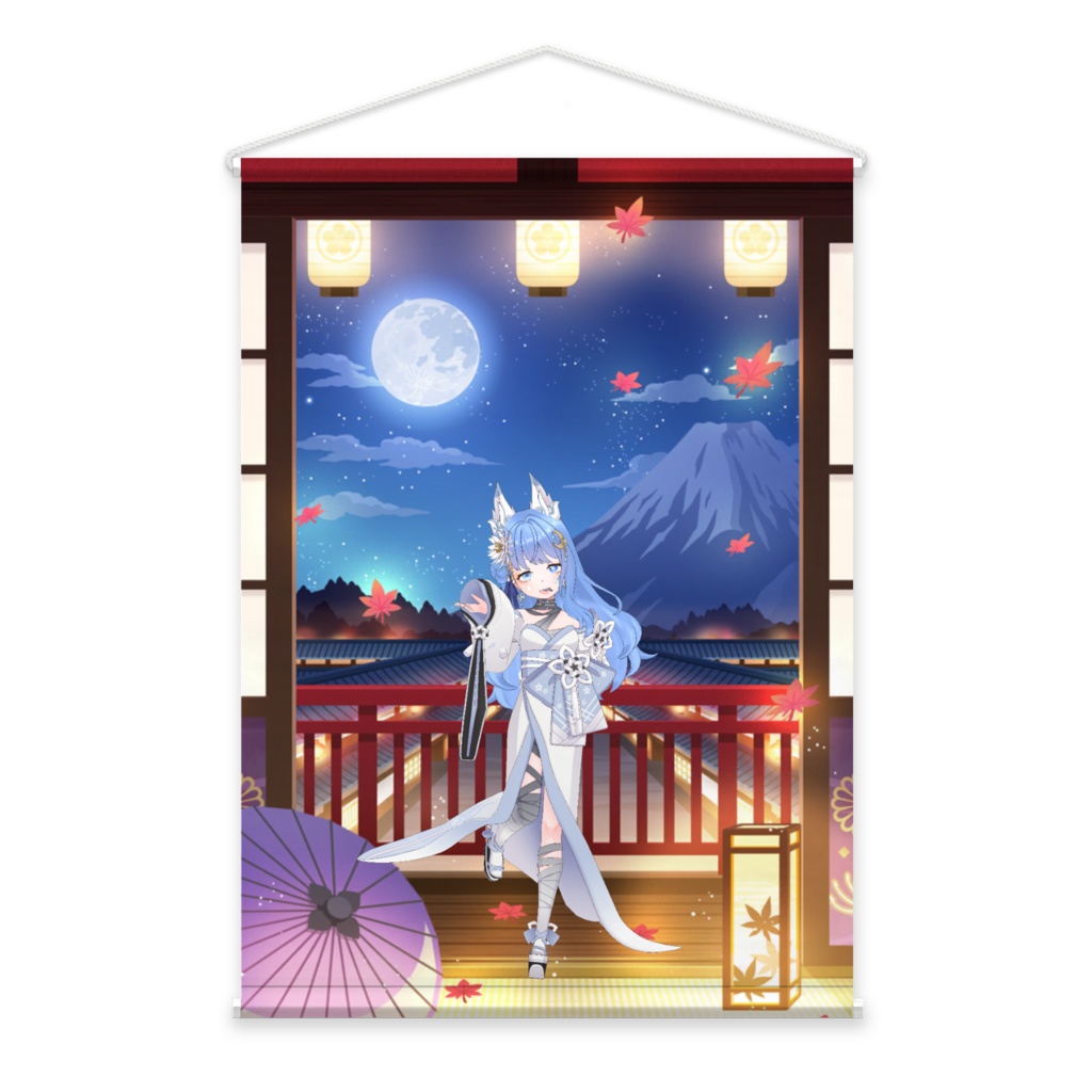 【華乃蒔梨桜】3月生誕祭記念日-タペストリー-G0102