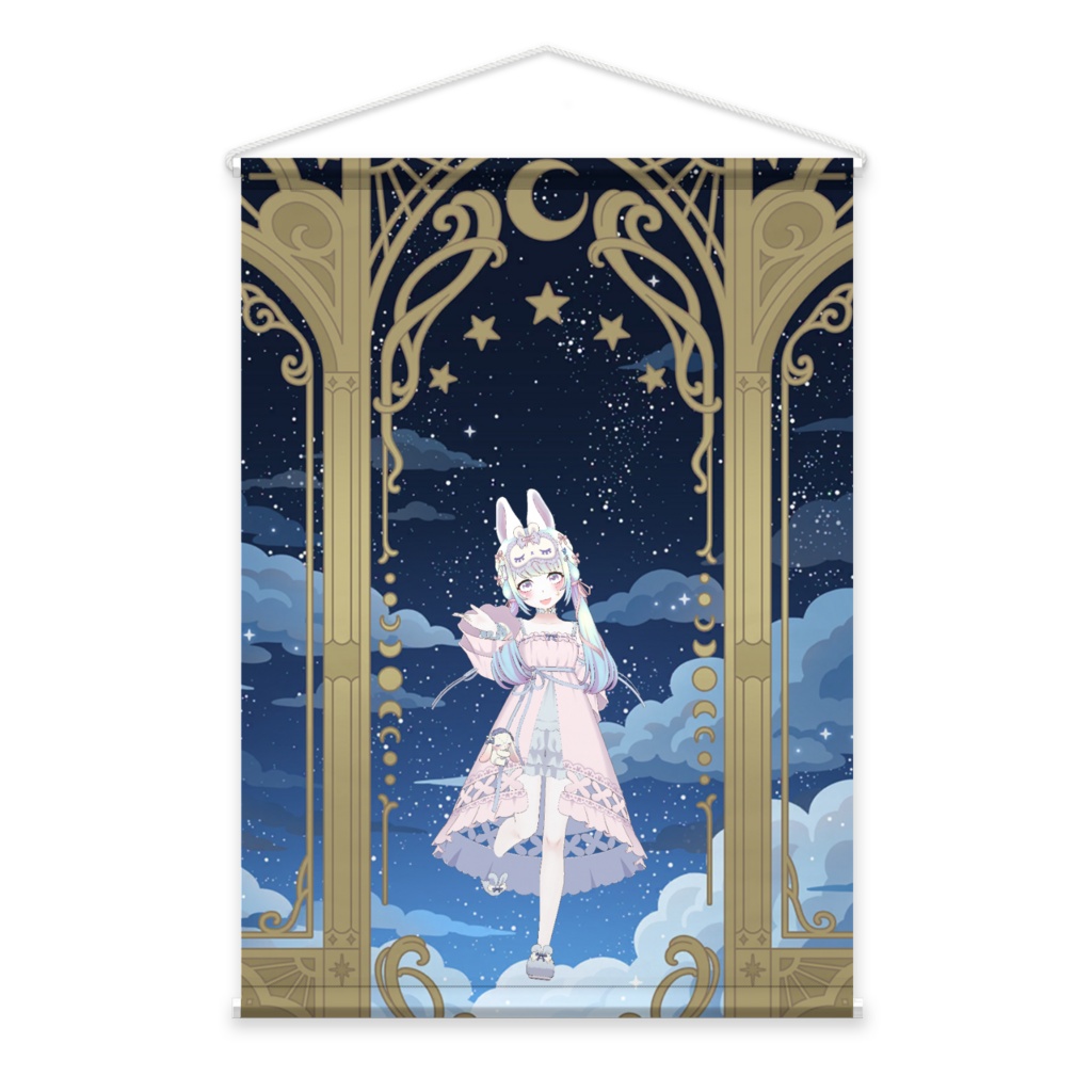 【兎恋はな】3月生誕祭記念日-タペストリー-G0101