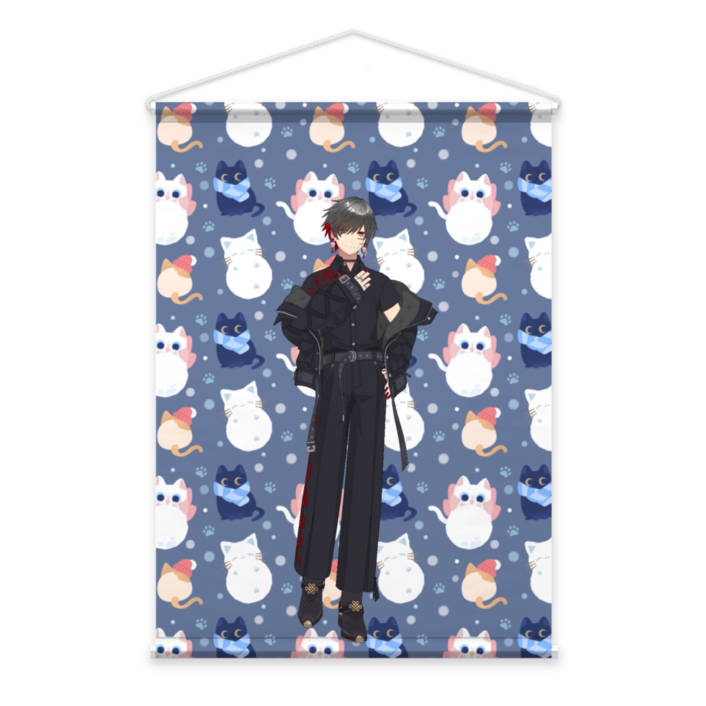 【悠月(ゆづき)】3月生誕祭記念日-タペストリー-G0100