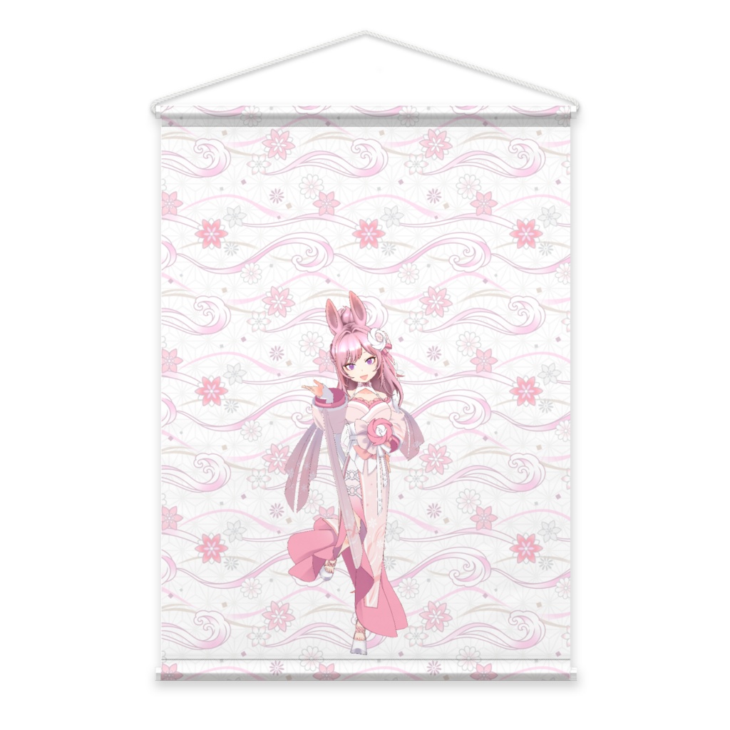 【小夜月琥珀】3月生誕祭記念日-タペストリー-G0099