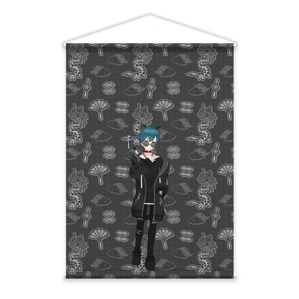 【夜輝】3月生誕祭記念日-タペストリー-G0093