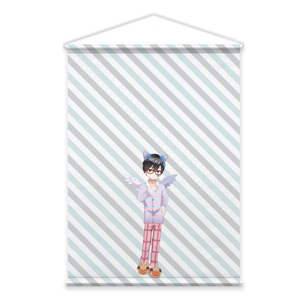 【茹でたP】3月生誕祭記念日-タペストリー-G0075