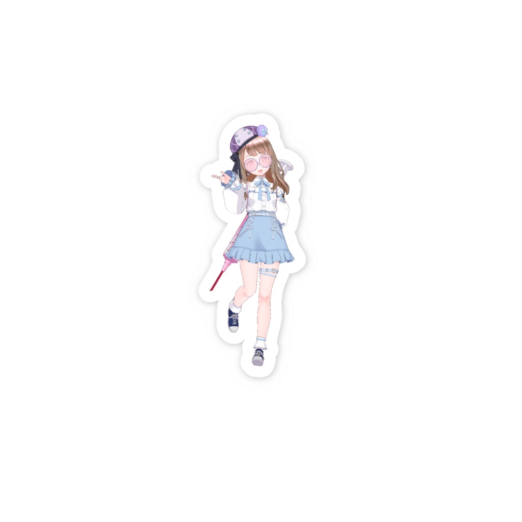 【あましろおうじ】3月生誕祭記念日-スマホステッカー-G0073