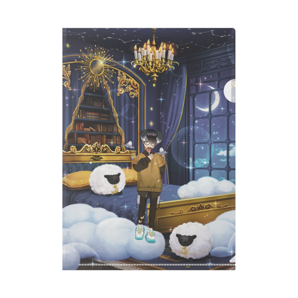 【星七癒月】3月生誕祭記念日-クリアファイル-G0072