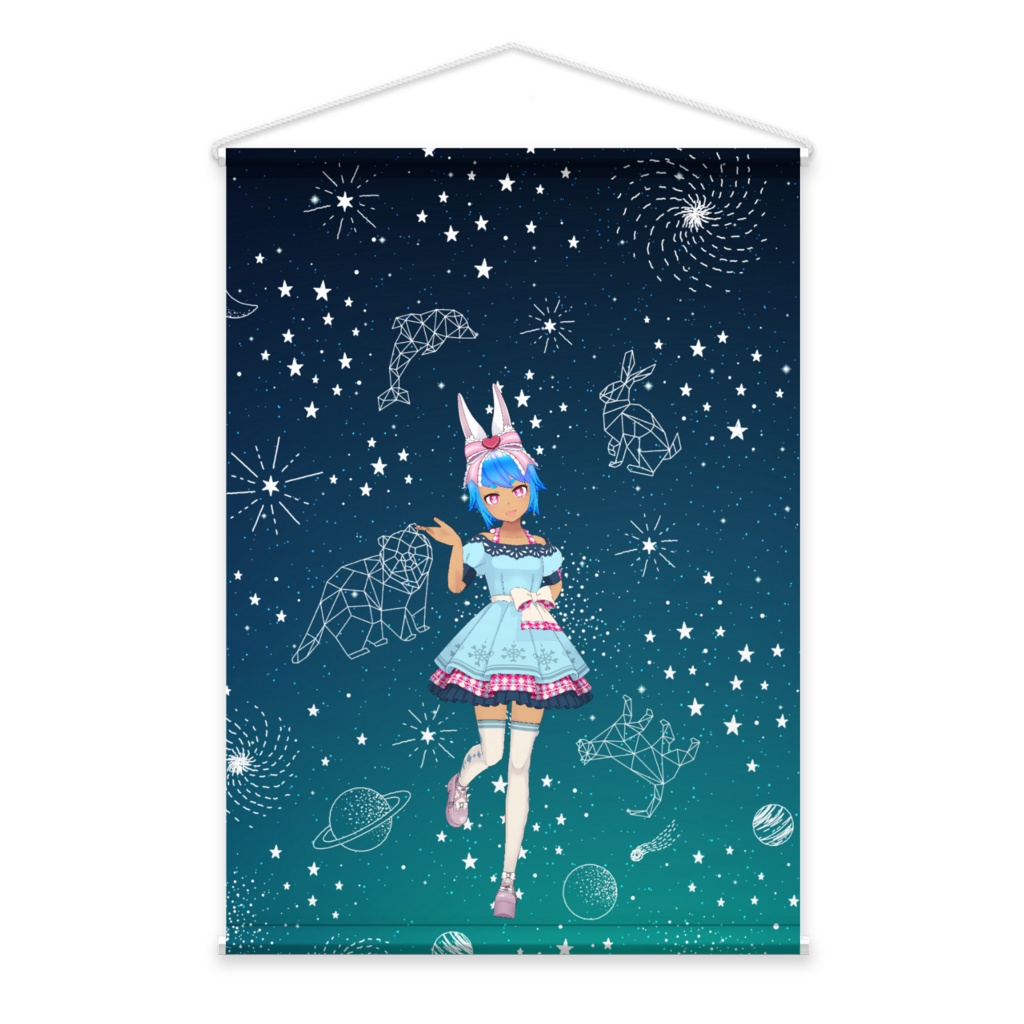 【ラビ・エターニャ】3月生誕祭記念日-タペストリー-G0064