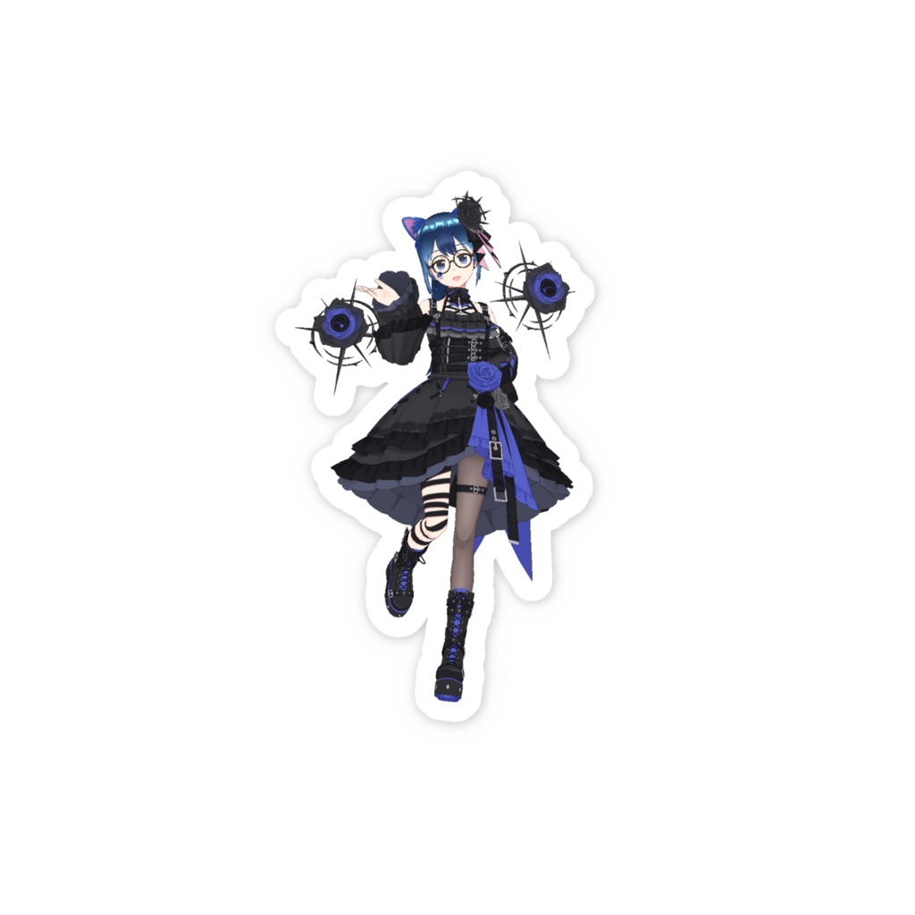 【#淡彩】3月生誕祭記念日-スマホステッカー-G0050