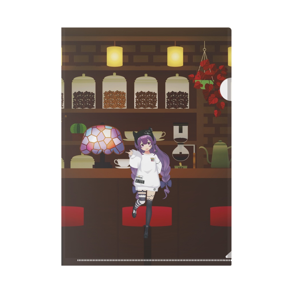 【珈菓ぽぽ】3月生誕祭記念日-クリアファイル-G0041