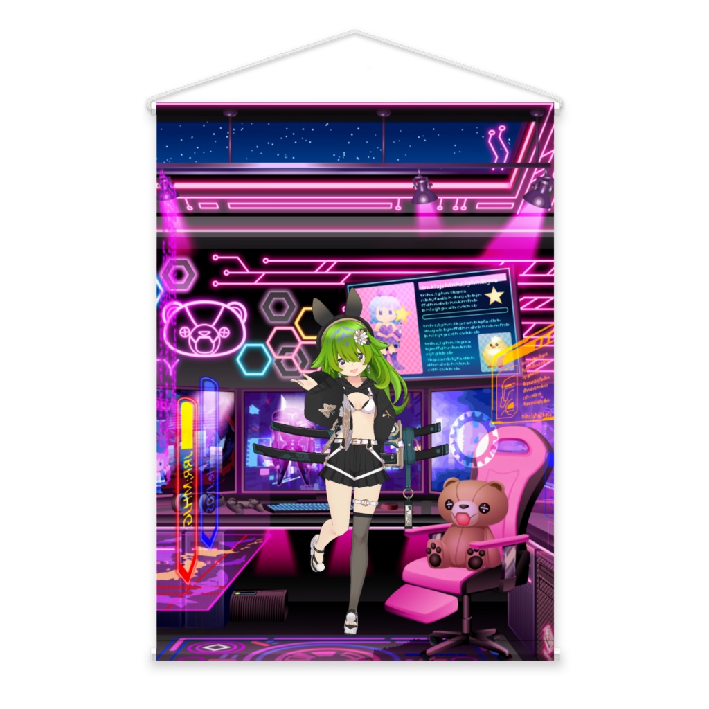 【希望町りむ】3月生誕祭記念日-タペストリー-G0038