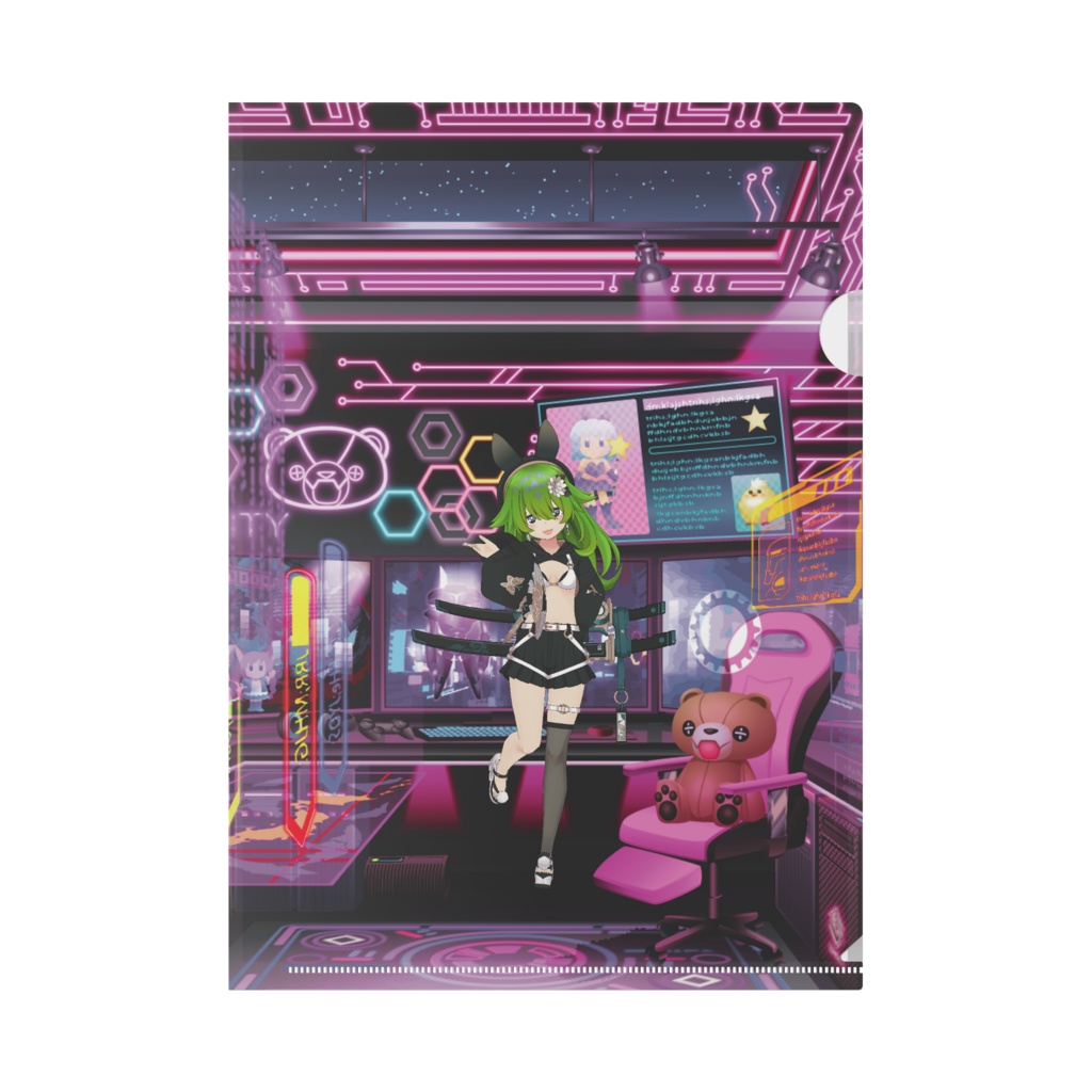 【希望町りむ】3月生誕祭記念日-クリアファイル-G0038