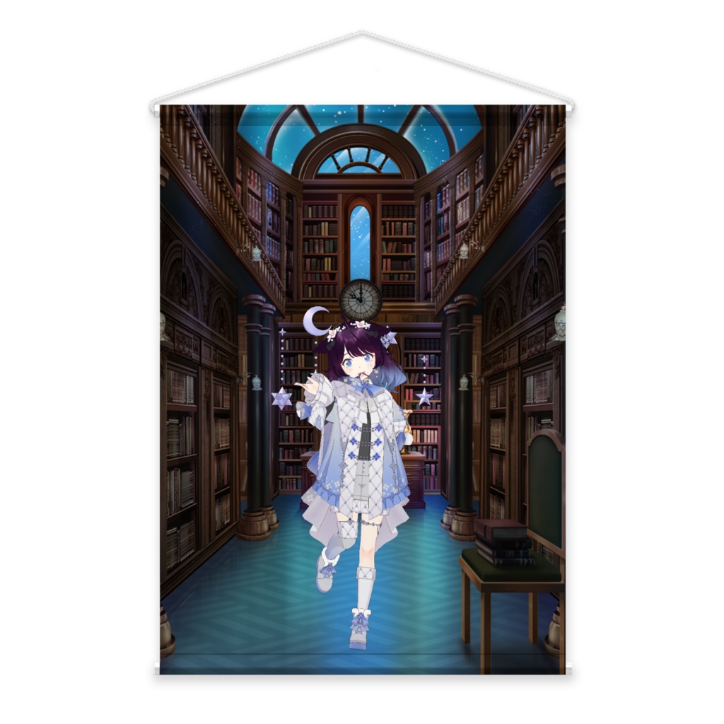 【ゆーり】3月生誕祭記念日-タペストリー-G0037