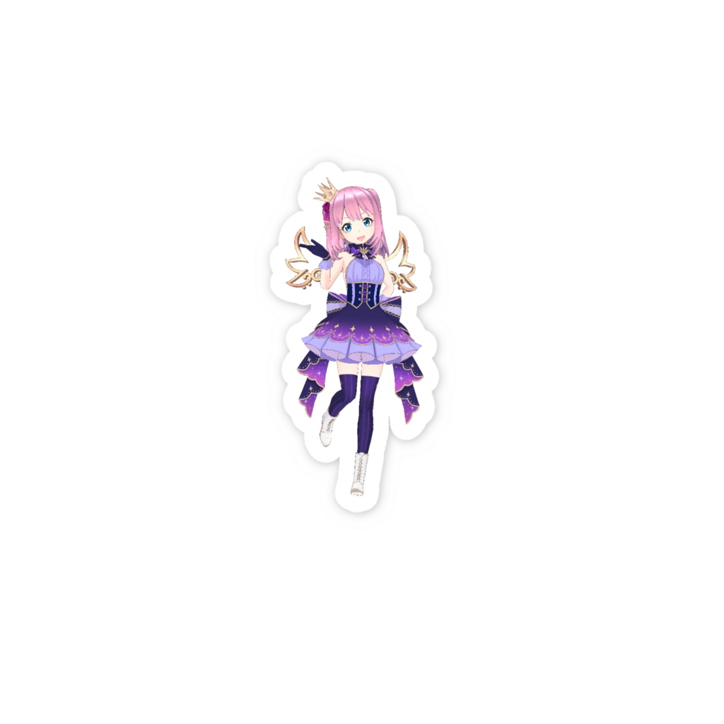 【結-ゆう-】3月生誕祭記念日-スマホステッカー-G0027
