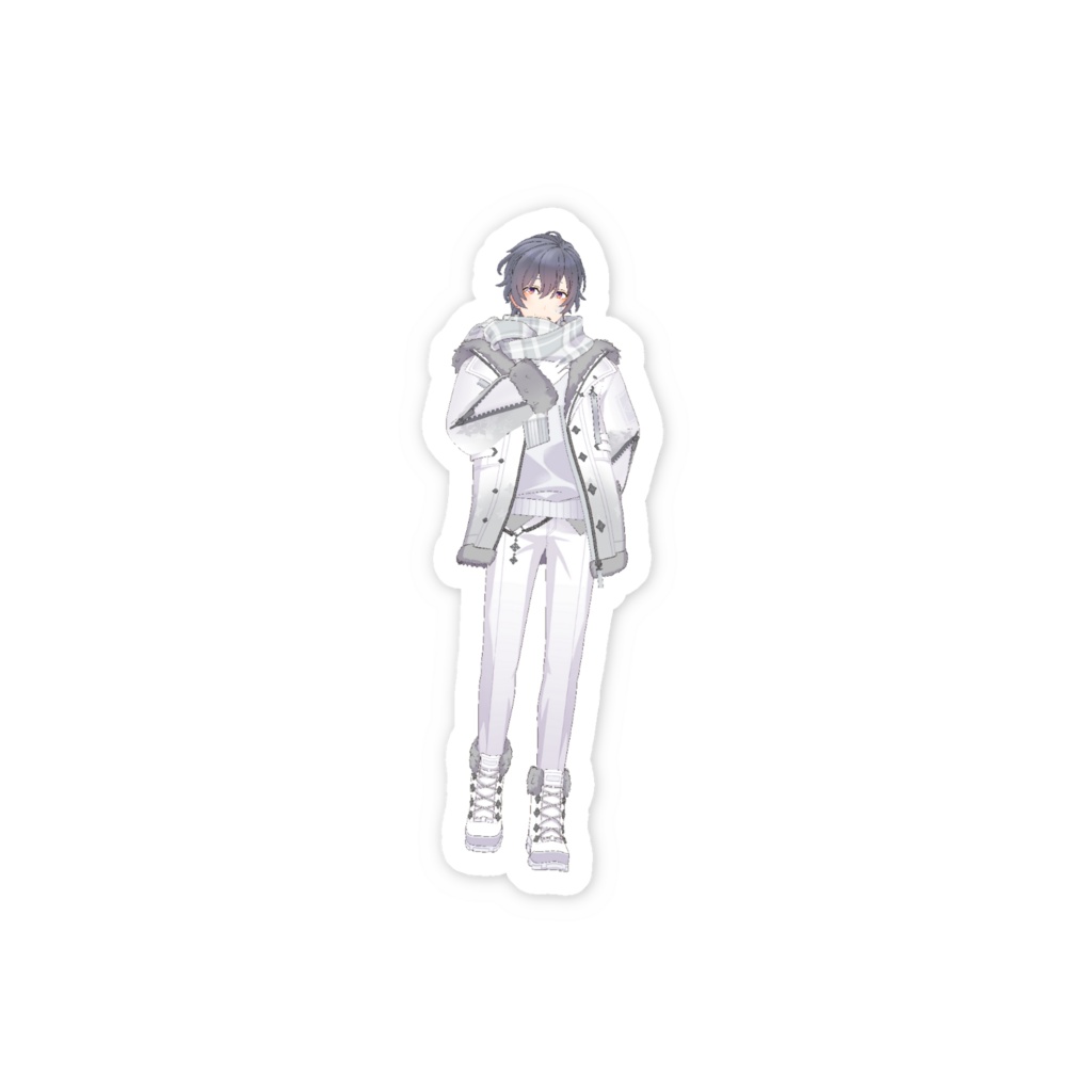 【にゃ汰️】3月生誕祭記念日-スマホステッカー-G0014