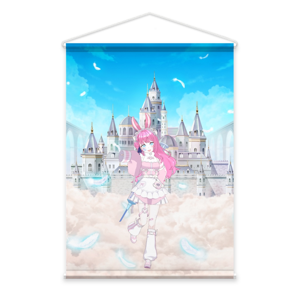 【雪宮桃】3月生誕祭記念日-タペストリー-G0012