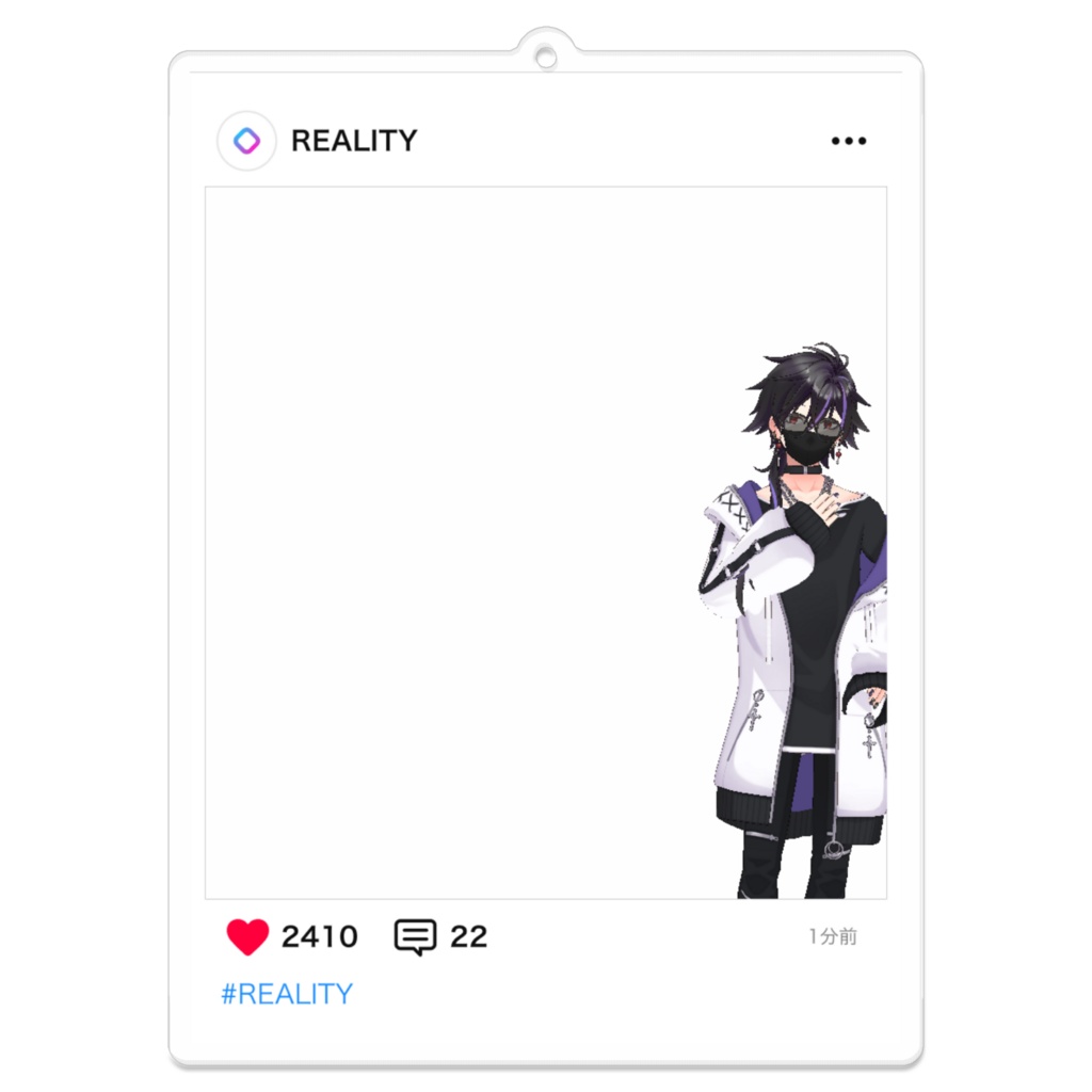 【クレア-CREA-】3月生誕祭記念日-フィード風アクキー-G0003