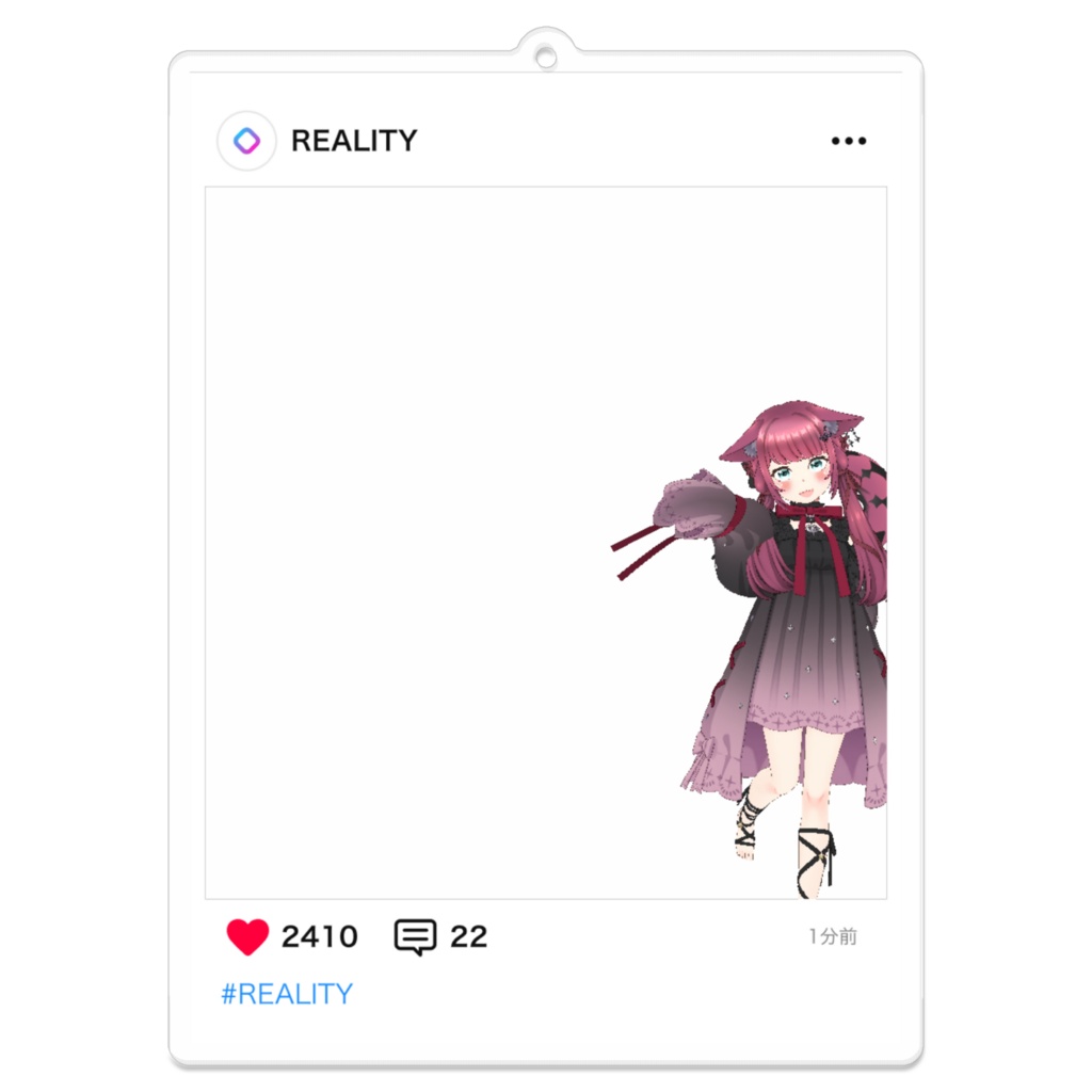 【雲雀　海依】3月生誕祭記念日-フィード風アクキー-G0002