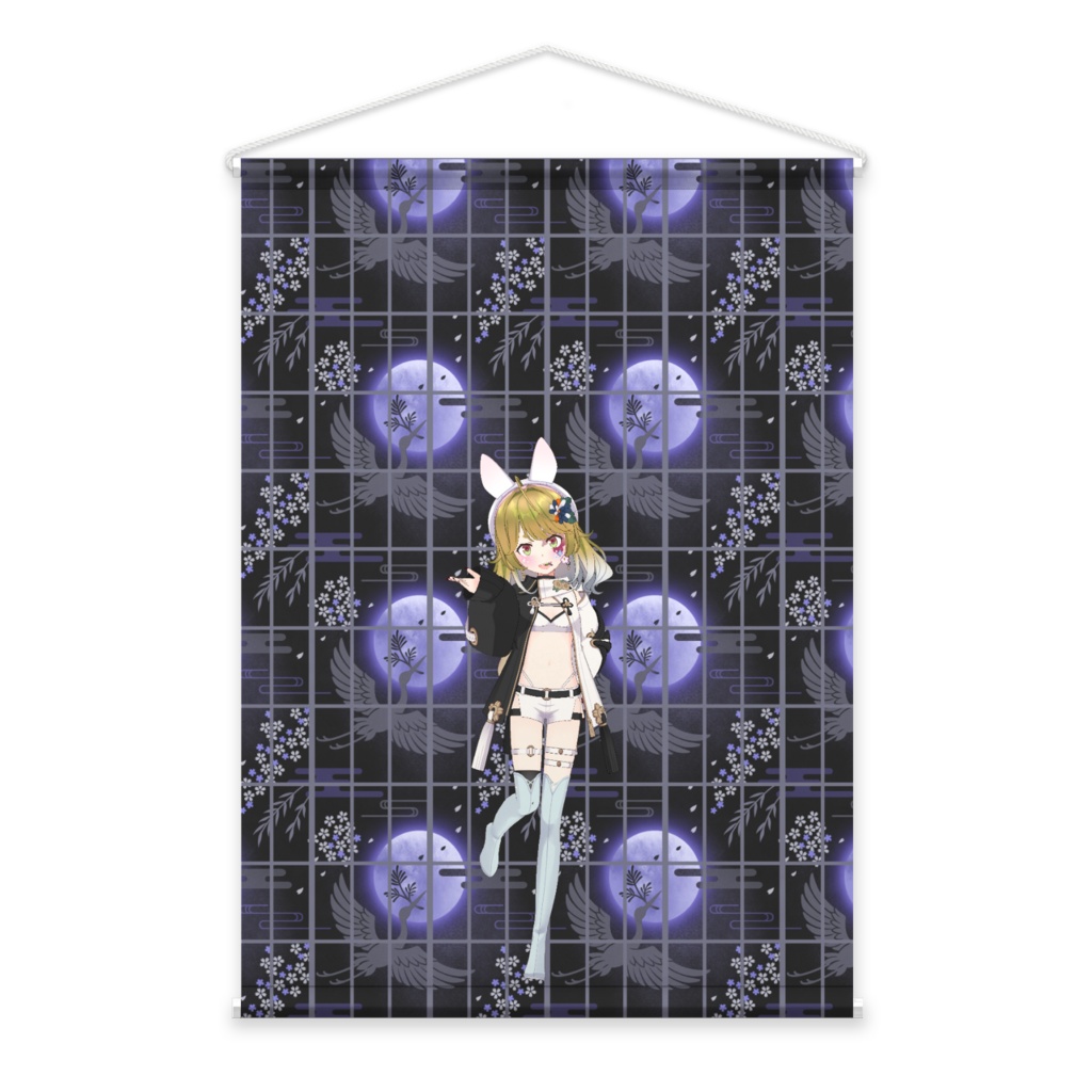 【あつむ】3月生誕祭記念日-タペストリー-G0001