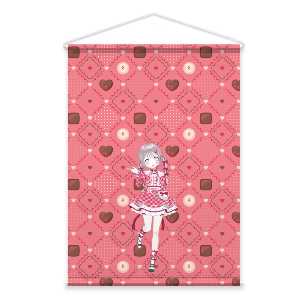 【苺谷みるく】4月生誕祭記念日-タペストリー-G1208