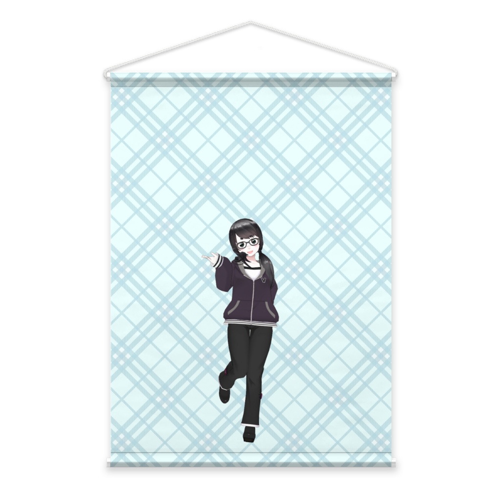 【煌帆江しゃち】4月生誕祭記念日-タペストリー-G1203