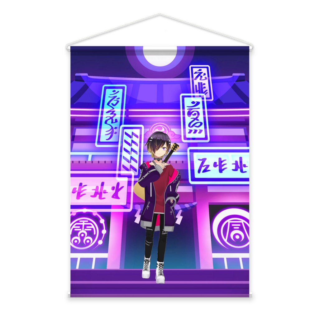 【蓮澄悠楽】4月生誕祭記念日-タペストリー-G1182