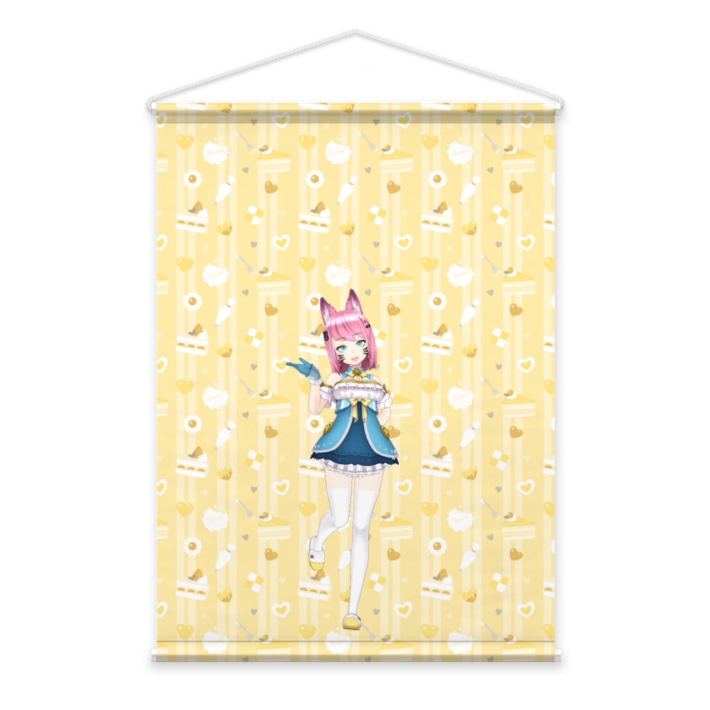 【有宮あると】4月生誕祭記念日-タペストリー-G1149