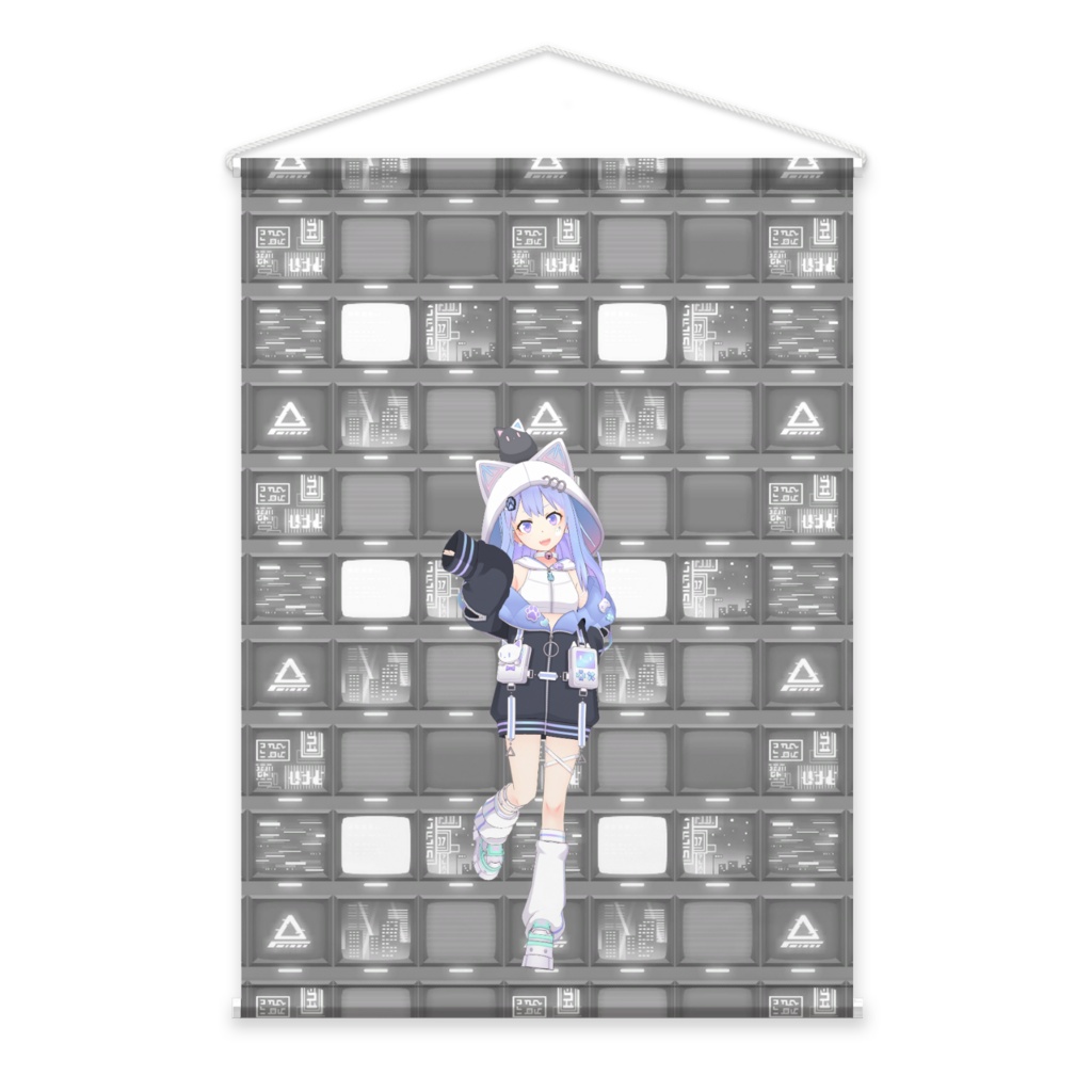 【碧空 朔奈】4月生誕祭記念日-タペストリー-G1094