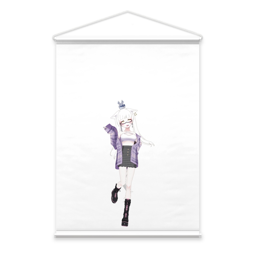 【八乃ゑ yuina】4月生誕祭記念日-タペストリー-G1076