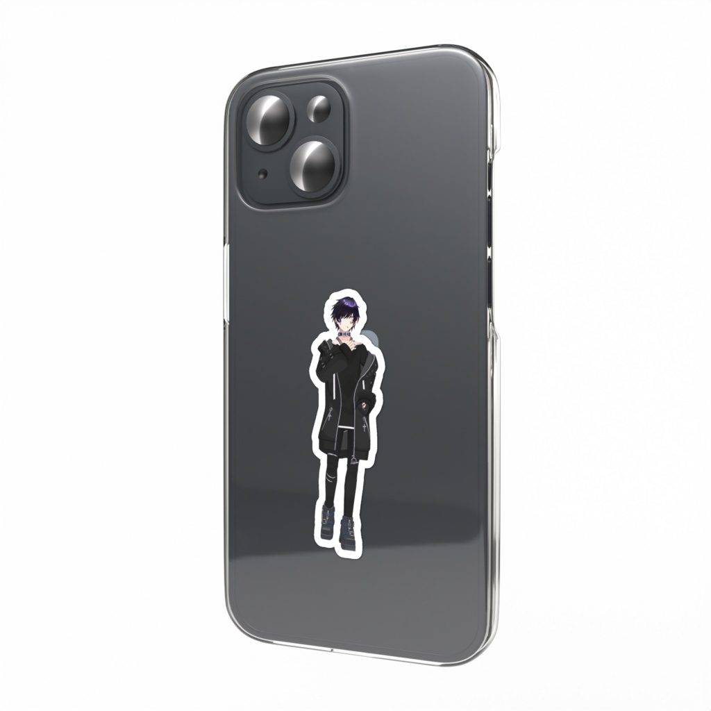 【菖蒲(IRiS)】4月生誕祭記念日-スマホステッカー-G0905