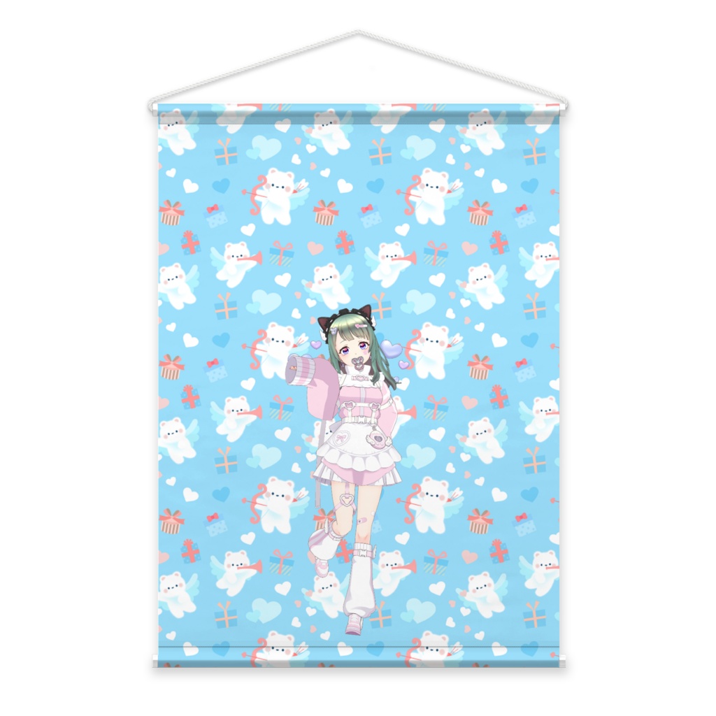 【熊乃 茉莉】4月生誕祭記念日-タペストリー-G0756