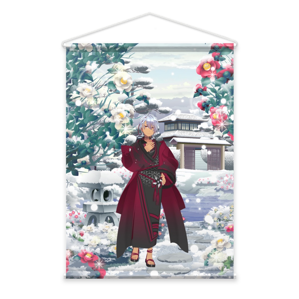 【甘味 子守熊】4月生誕祭記念日-タペストリー-G0715