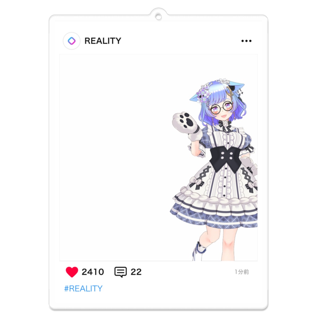 【宵汐 りょう】03月記念日-フィード風アクキーG0047