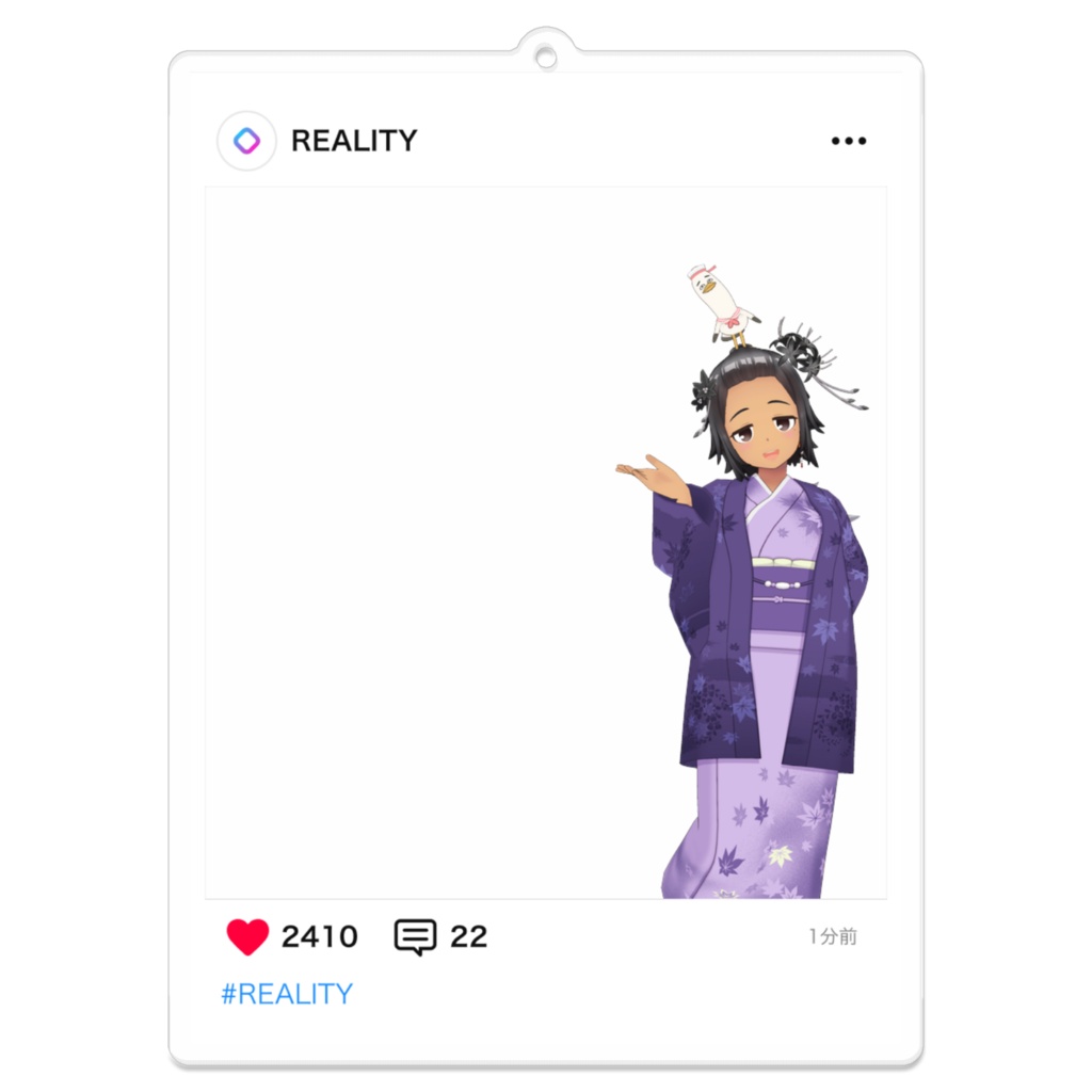 【おかん】03月記念日-フィード風アクキーG0048