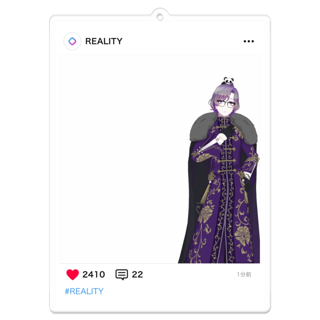 【熊猫 楼】03月記念日-フィード風アクキーG1006