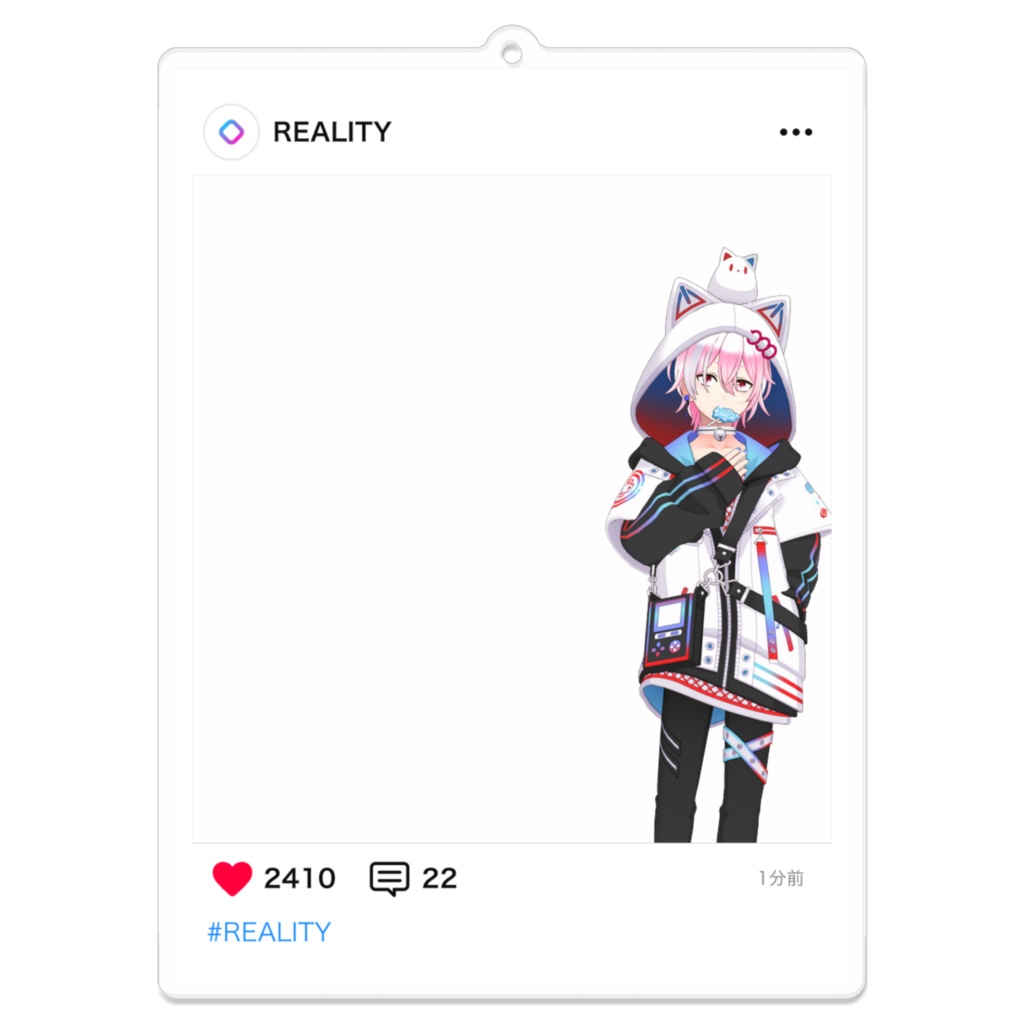 【喜ツネ】03月記念日-フィード風アクキーG1020