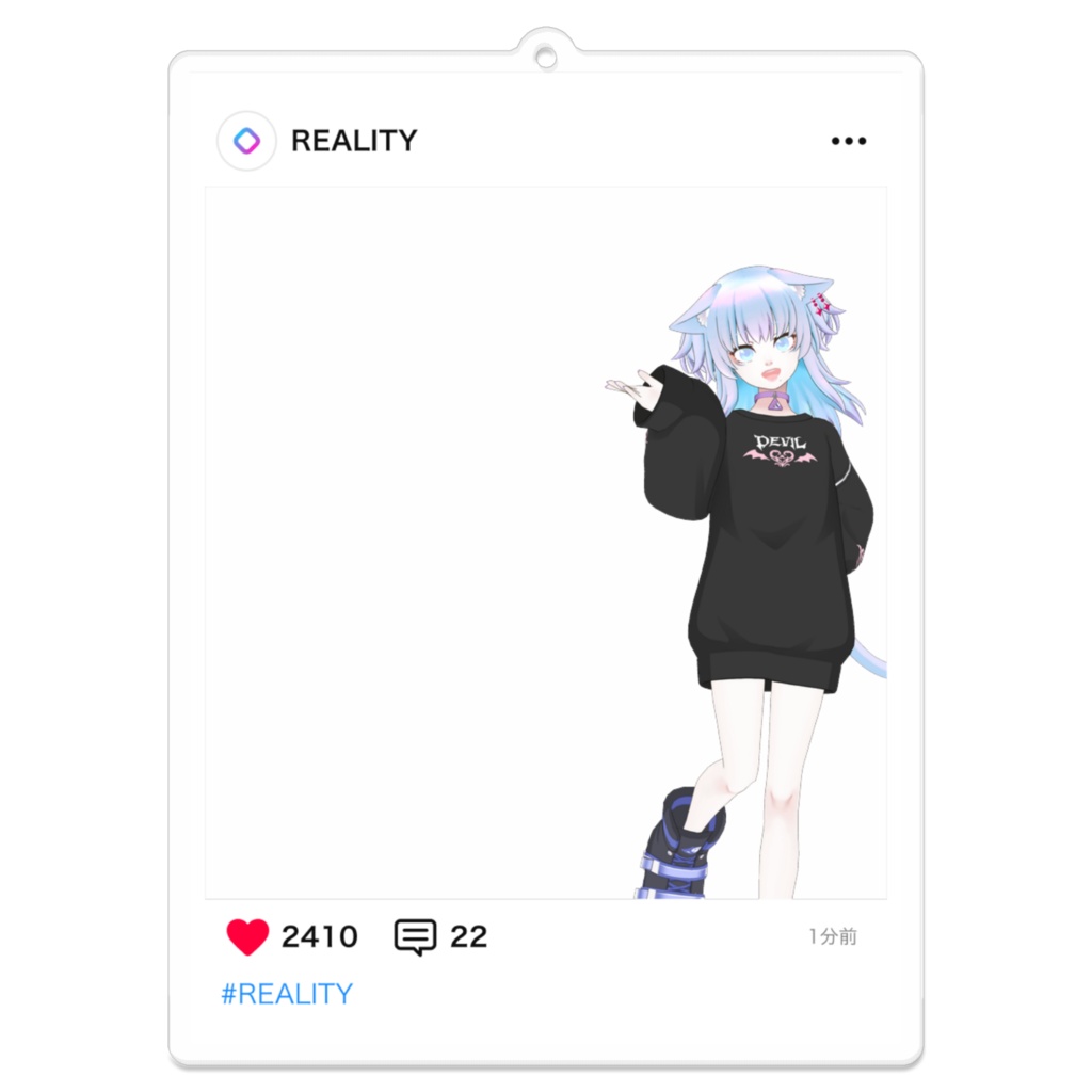 【ひび】03月記念日-フィード風アクキーG1040