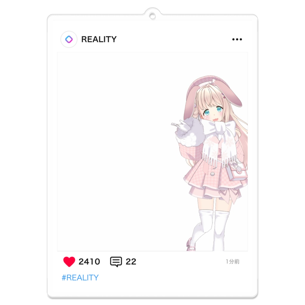 【椿 ちゆ】03月記念日-フィード風アクキーG1045