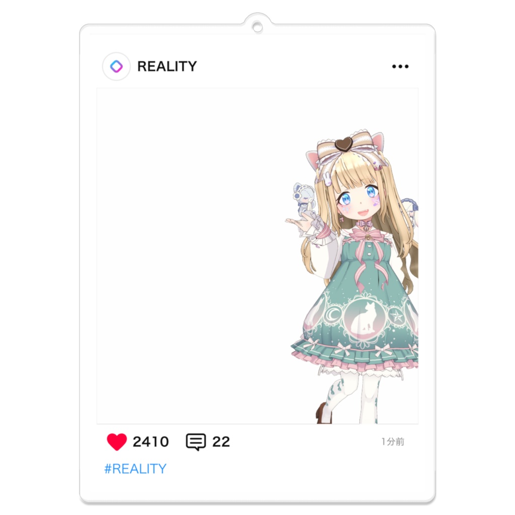 【結姫月ちなり】03月記念日-フィード風アクキーG1060
