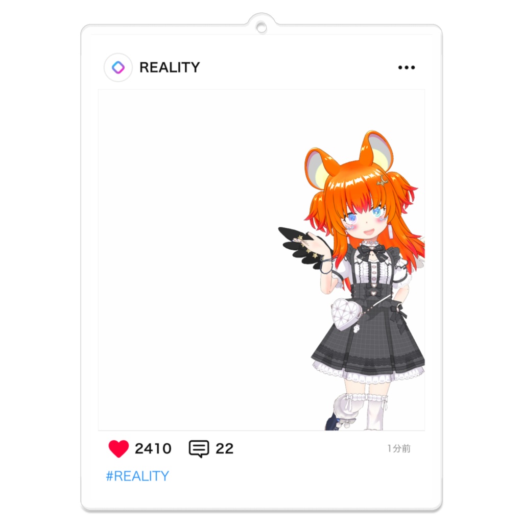 【星野姫那】03月記念日-フィード風アクキーG1075