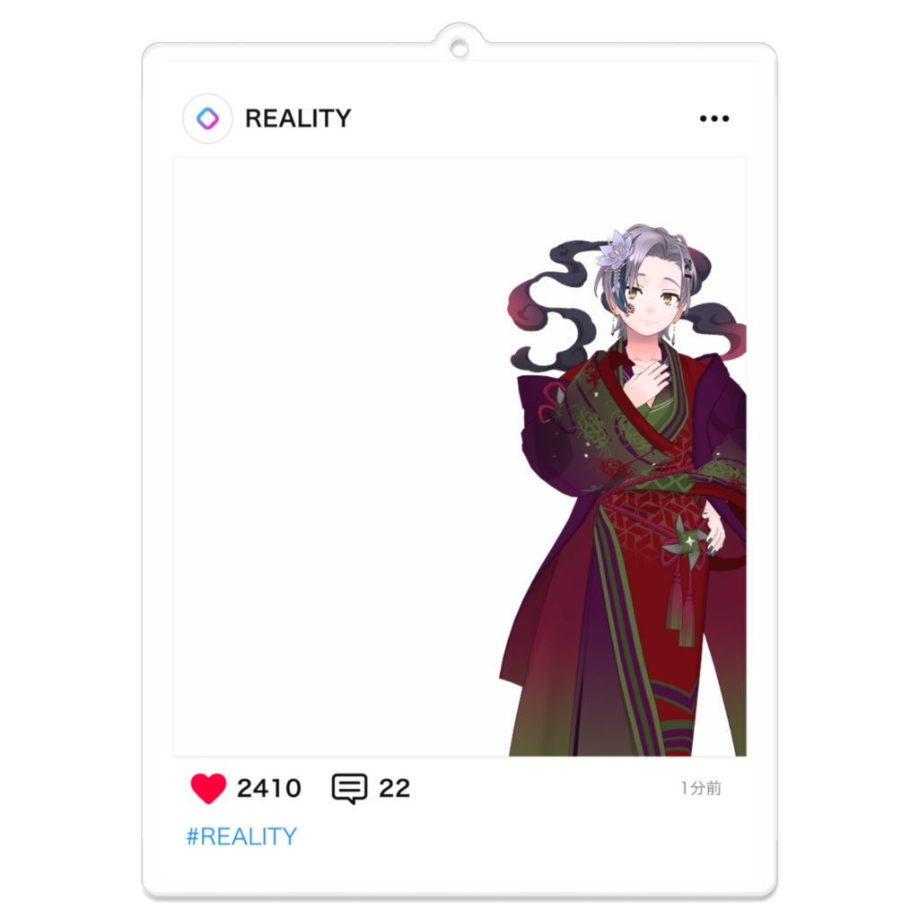 【樹威フロリア】03月記念日-フィード風アクキーG0900