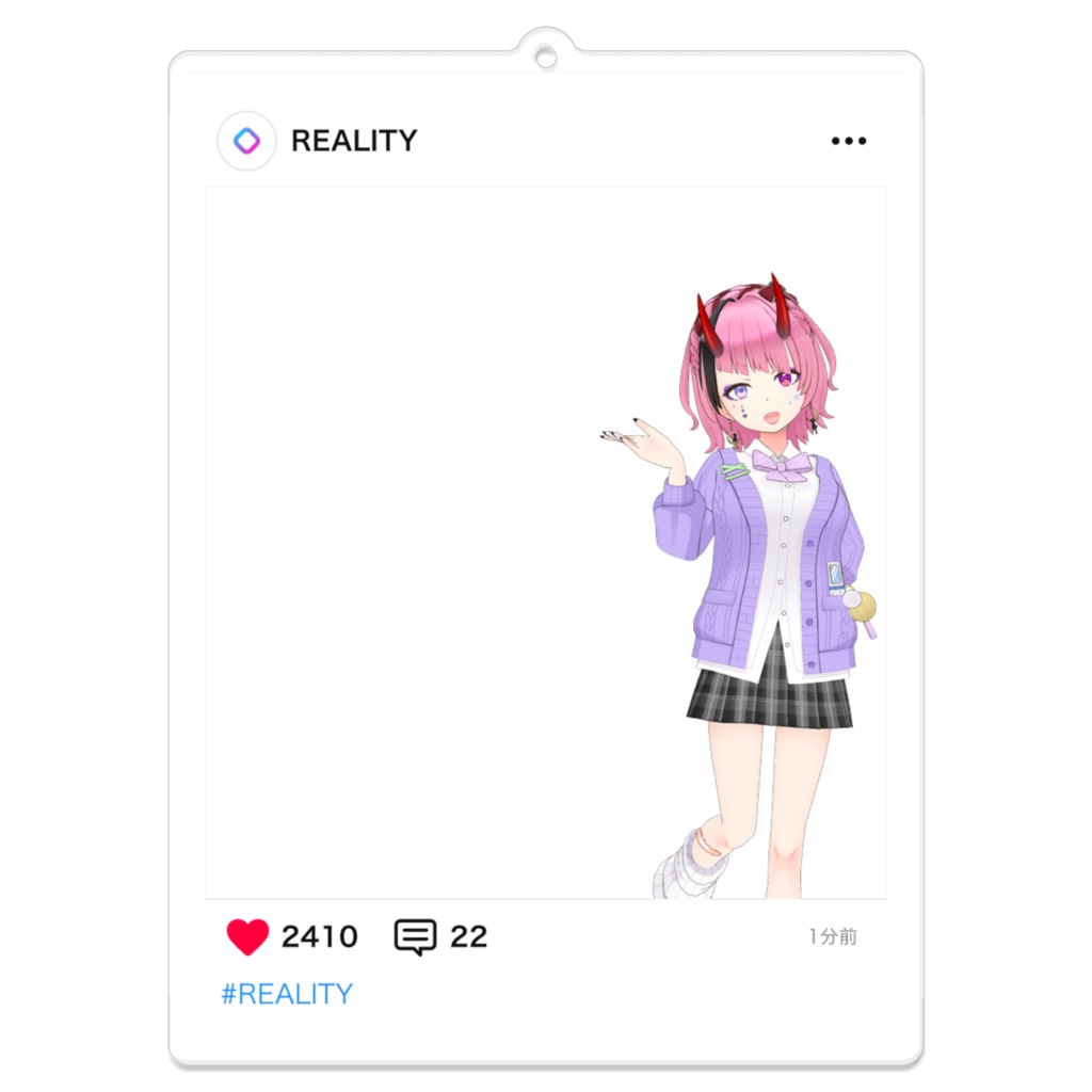 【成瀬 れもん】03月記念日-フィード風アクキーG1291