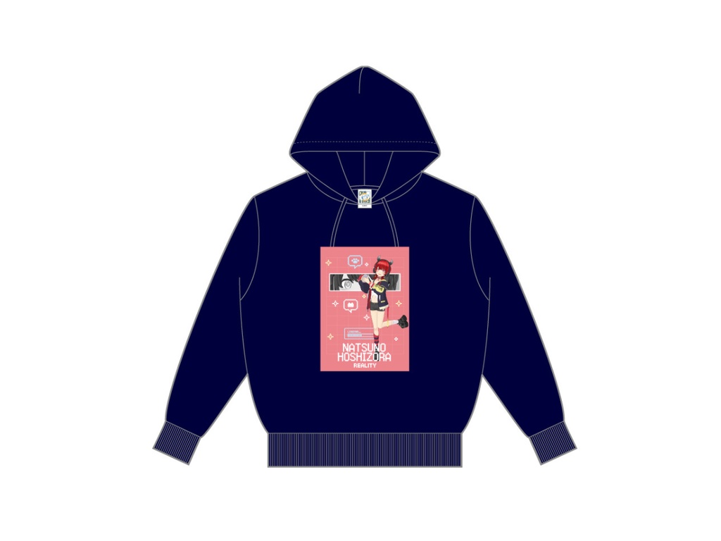 【夏野星空】パーカー